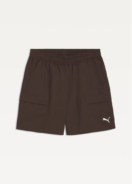 Спортивні шорти чоловічі PUMA WARDROBE ESS Cargo Shorts Chocolate Brown