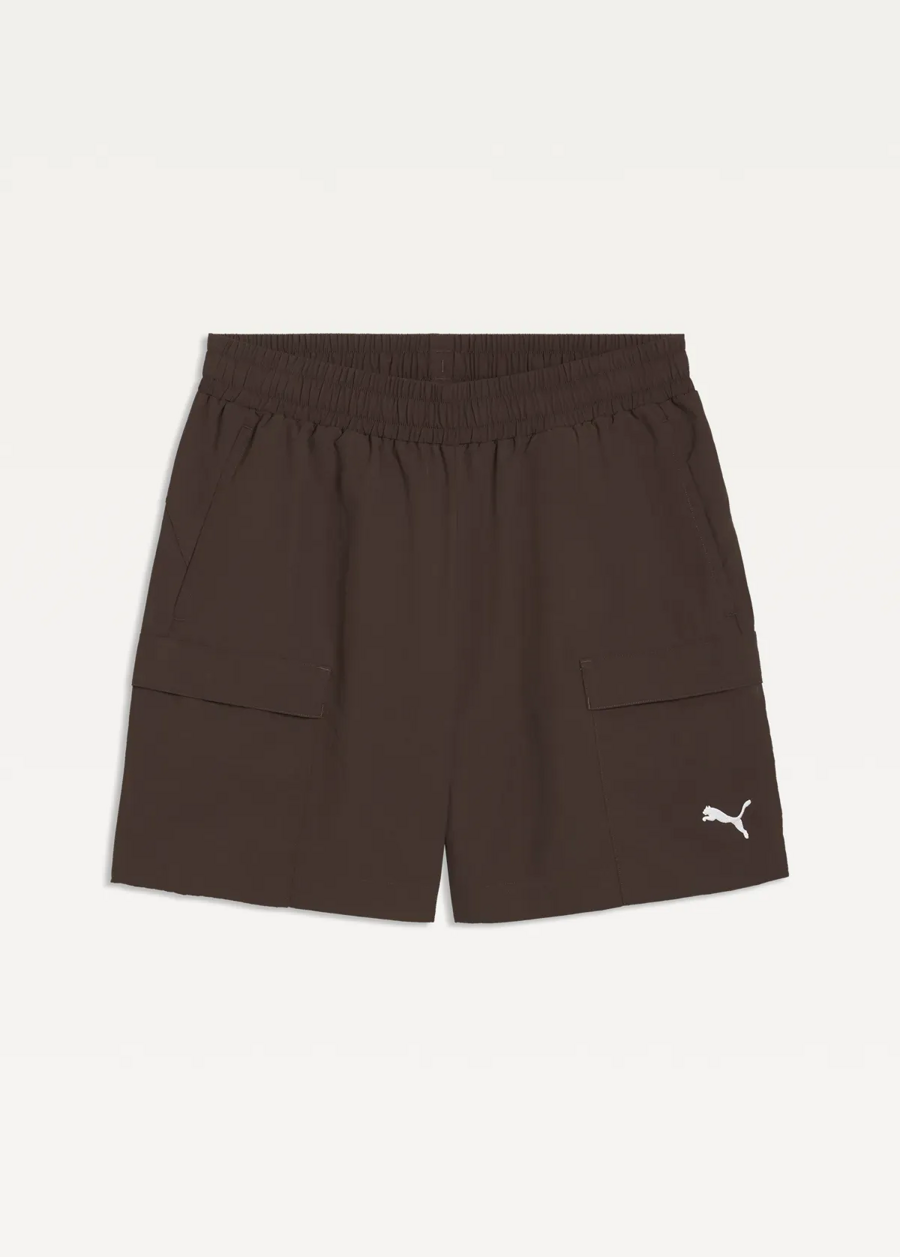 Спортивные шорты мужские PUMA WARDROBE ESS Cargo Shorts Chocolate Brown
