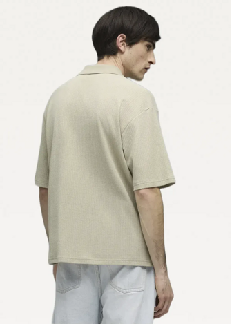 Поло чоловіче PUMA WARDROBE ESS Boxy Polo Pebble Gray