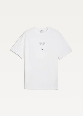 Футболка чоловіча PUMA PL Graphic Tee 2 білого кольору