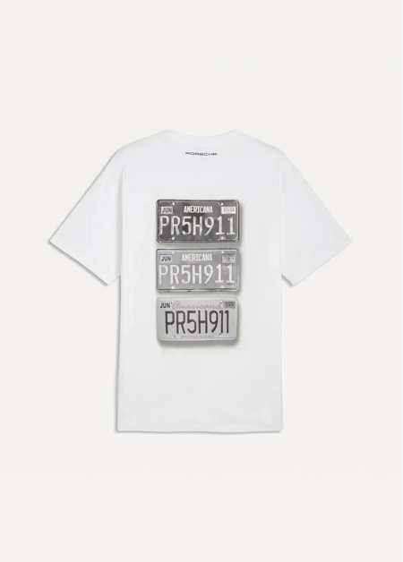Футболка чоловіча PUMA PL Graphic Tee 2 білого кольору