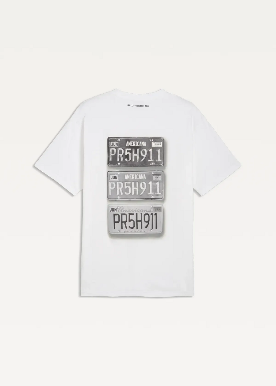 Футболка чоловіча PUMA PL Graphic Tee 2 білого кольору