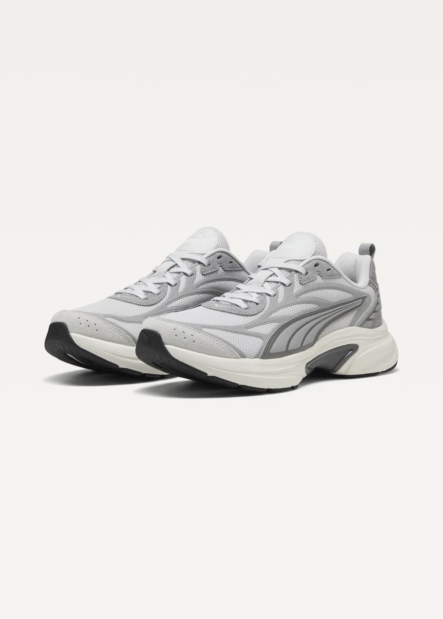 Кросівки чоловічі PUMA Softride Escalate Feather Gray-Gray Echo-Puma Aged Silver-Warm White