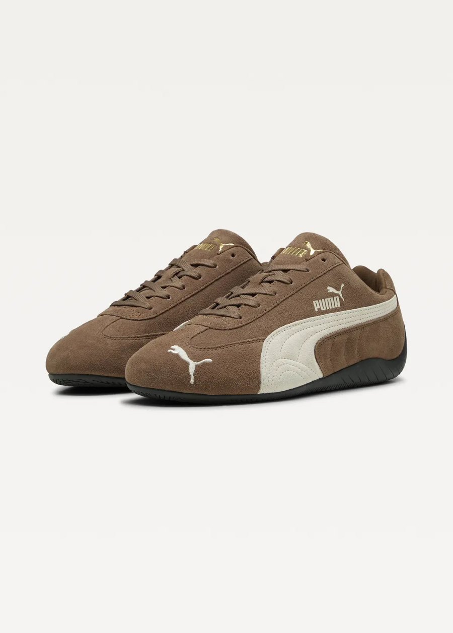 Кроссовки женские PUMA Speedcat OG Haute Coffee-Frosted Ivory