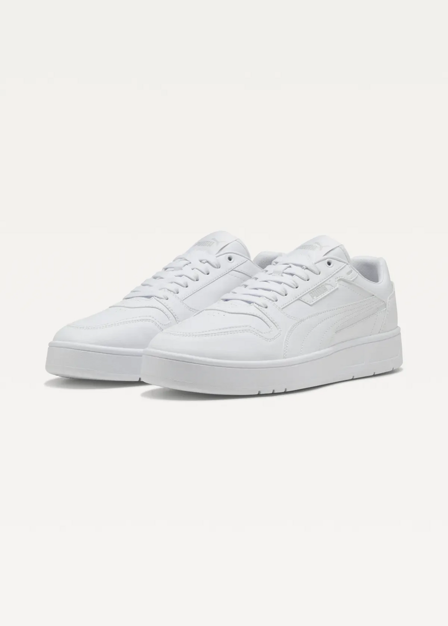 Кроссовки мужские PUMA Court Classic Street PUMA White-PUMA White-Cool Light Gray