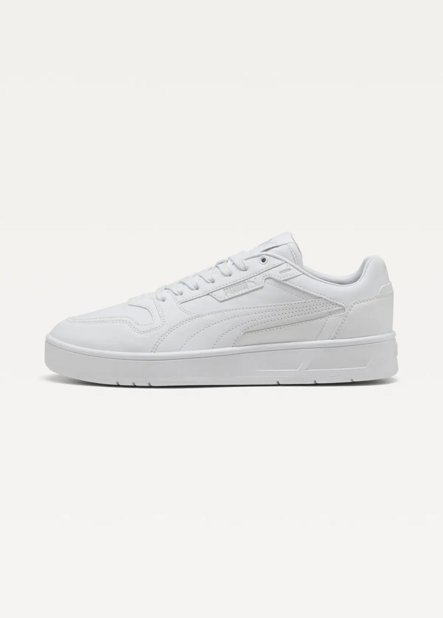 Кроссовки мужские PUMA Court Classic Street PUMA White-PUMA White-Cool Light Gray