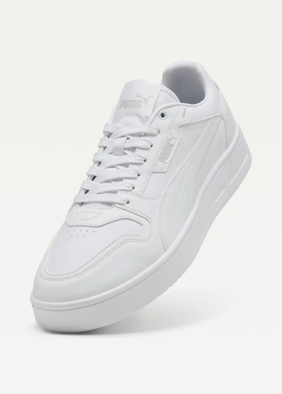 Кроссовки мужские PUMA Court Classic Street PUMA White-PUMA White-Cool Light Gray