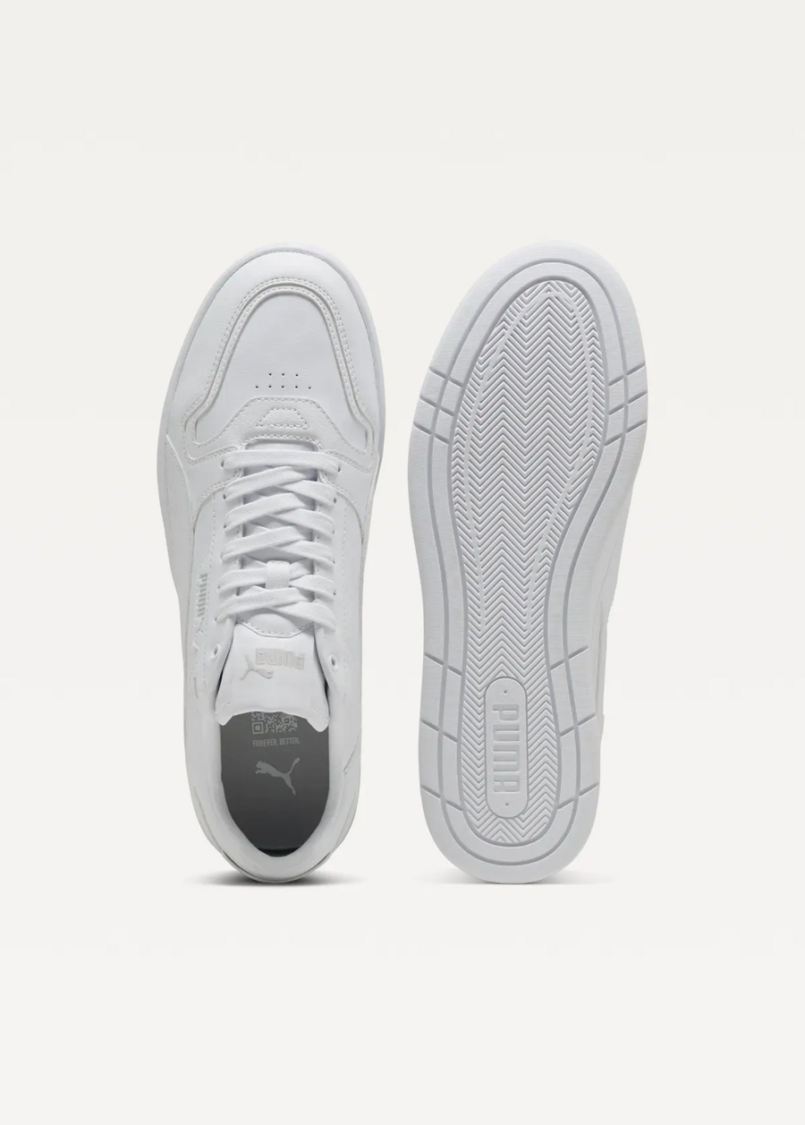 Кроссовки мужские PUMA Court Classic Street PUMA White-PUMA White-Cool Light Gray