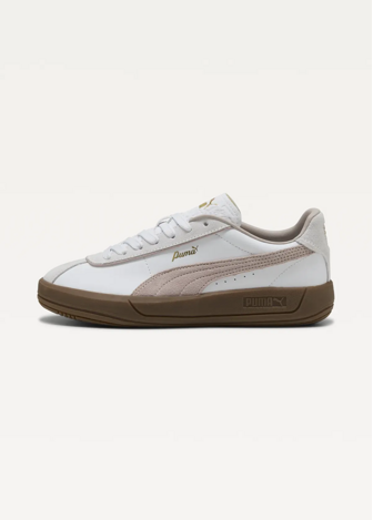 Кросівки жіночі PUMA Club Klassika PUMA White-Rose Latte-PUMA Gold