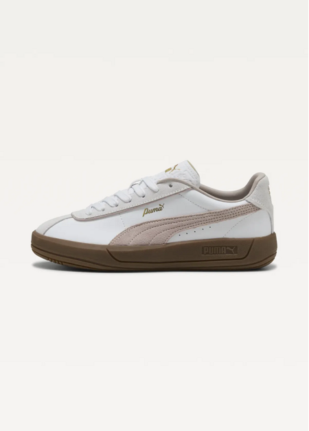 Кросівки жіночі PUMA Club Klassika PUMA White-Rose Latte-PUMA Gold