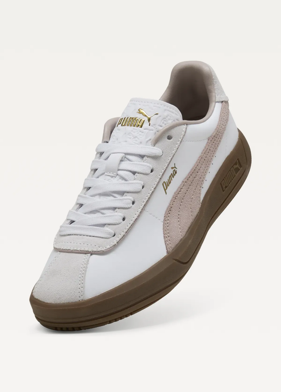 Кросівки жіночі PUMA Club Klassika PUMA White-Rose Latte-PUMA Gold