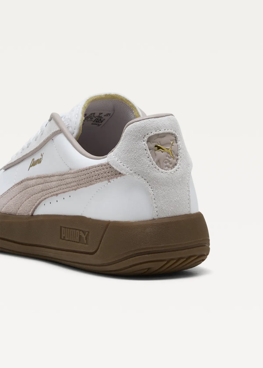 Кросівки жіночі PUMA Club Klassika PUMA White-Rose Latte-PUMA Gold