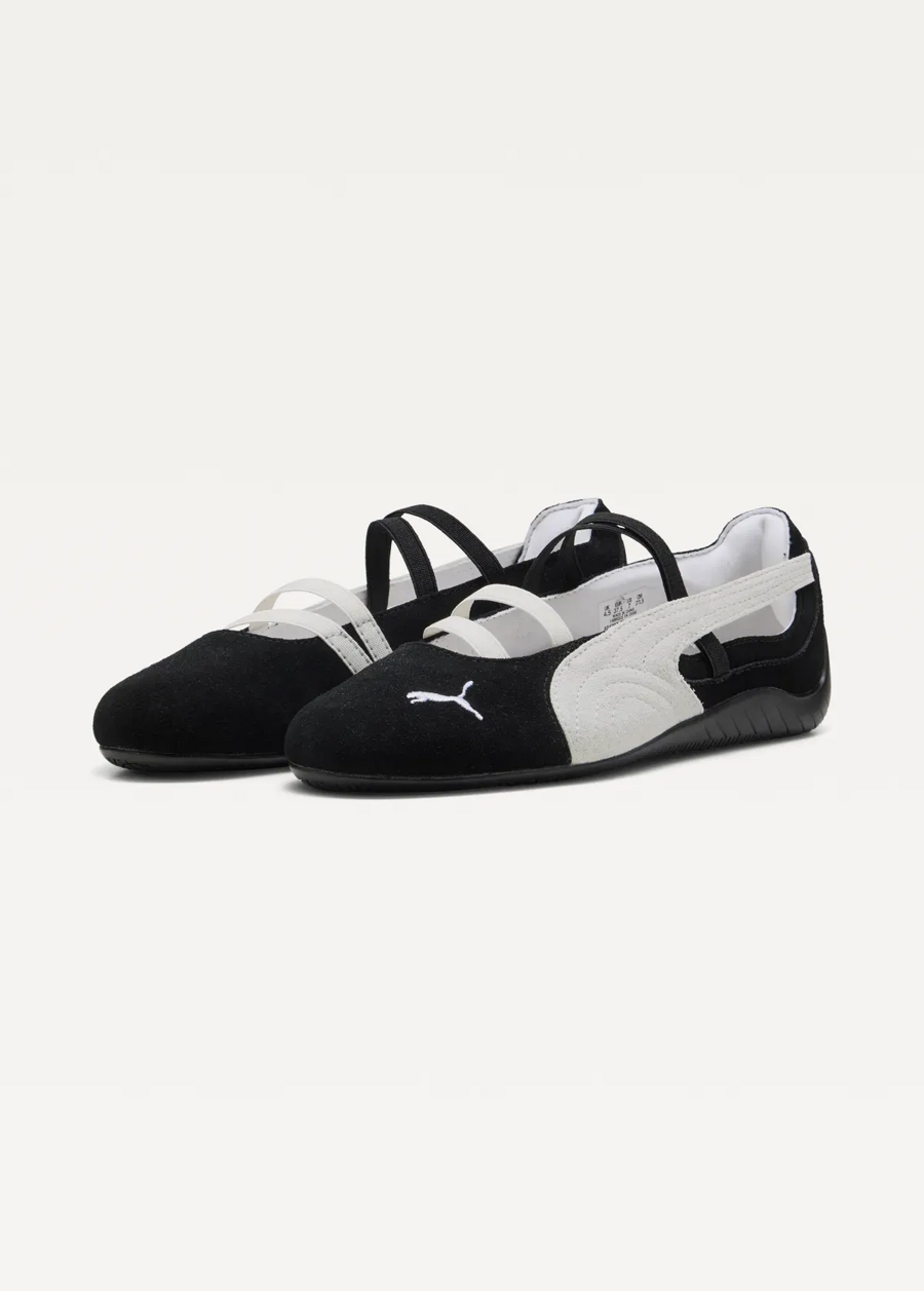 Балетки женские PUMA Speedcat Ballet SD Wns PUMA Black-PUMA White-Warm White