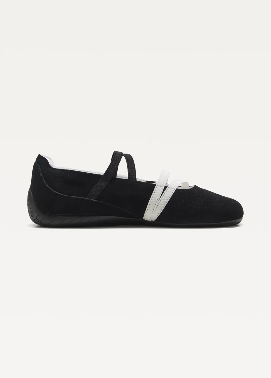 Балетки женские PUMA Speedcat Ballet SD Wns PUMA Black-PUMA White-Warm White
