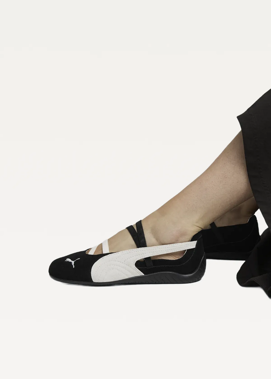 Балетки женские PUMA Speedcat Ballet SD Wns PUMA Black-PUMA White-Warm White