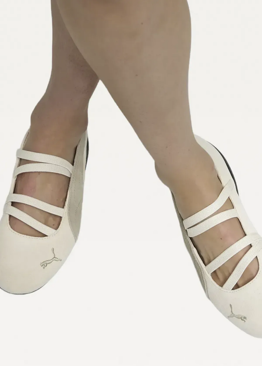 Балетки женские PUMA Speedcat SD Wns Alpine Snow-PUMA Black