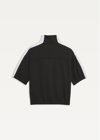 Олімпійка жіноча PUMA T7 Short Sleeve Jacket чорного кольору