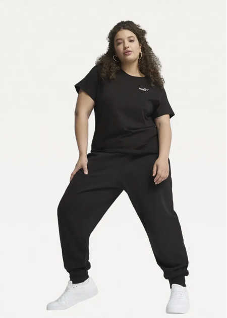 Футболка жіноча PUMA ESS Small No. 1 Logo Tee чорного кольору