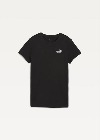 Футболка женская PUMA ESS Small No. 1 Logo Tee черного цвета