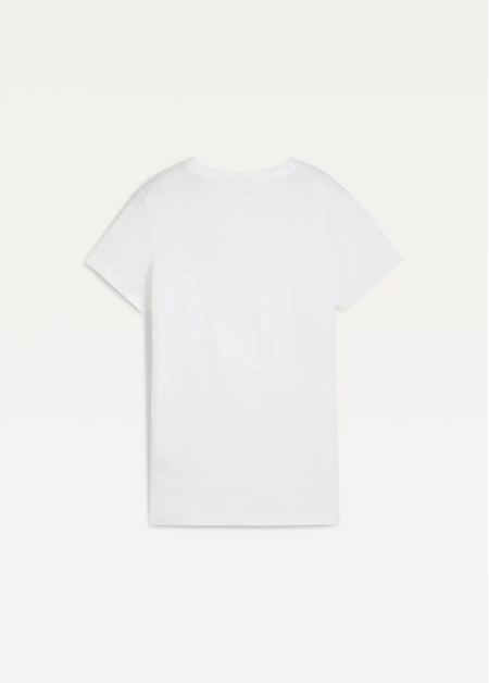 Футболка жіноча PUMA ESS Small No. 1 Logo Tee білого кольору