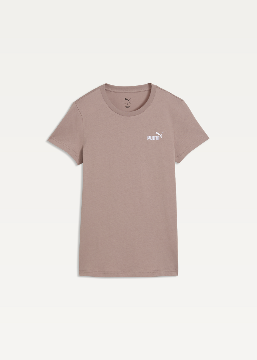 Футболка женская PUMA ESS Small No. 1 Logo Tee Sandstone