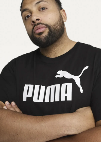 Футболка чоловіча PUMA ESS No. 1 Logo Tee черного цвета