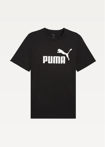 Футболка чоловіча PUMA ESS No. 1 Logo Tee чорного кольору