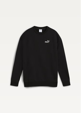 Світшот жіночий PUMA ESS No.1 Logo Relaxed Crew чорного кольору