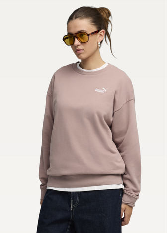 Світшот жіночий PUMA ESS No.1 Logo Relaxed Crew Sandstone