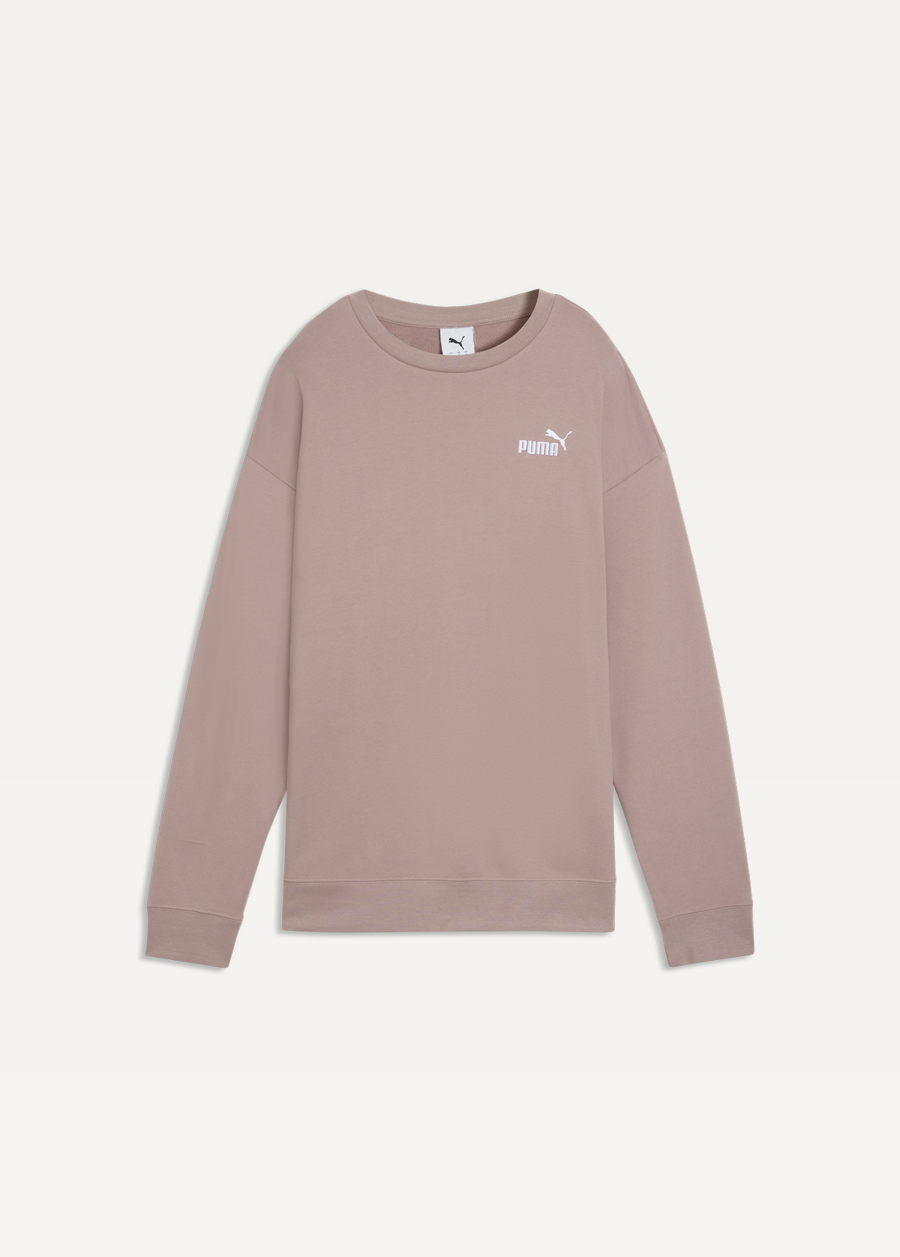 Світшот жіночий PUMA ESS No.1 Logo Relaxed Crew Sandstone