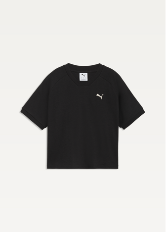 Футболка женская PUMA CLASS Relaxed Tee черного цвета