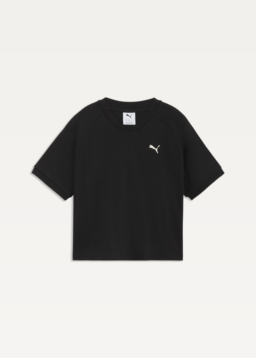 Футболка женская PUMA CLASS Relaxed Tee черного цвета