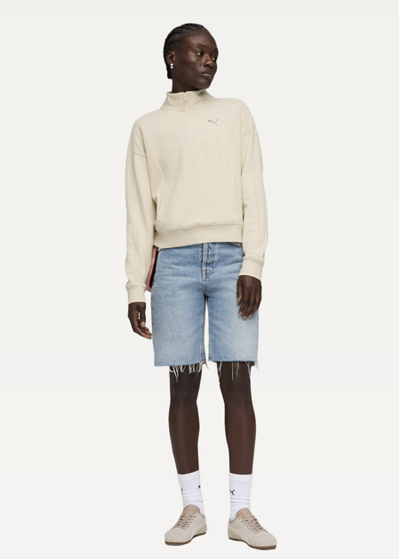 Худі жіноче PUMA CLASS Relaxed Half-Zip Alpine Snow