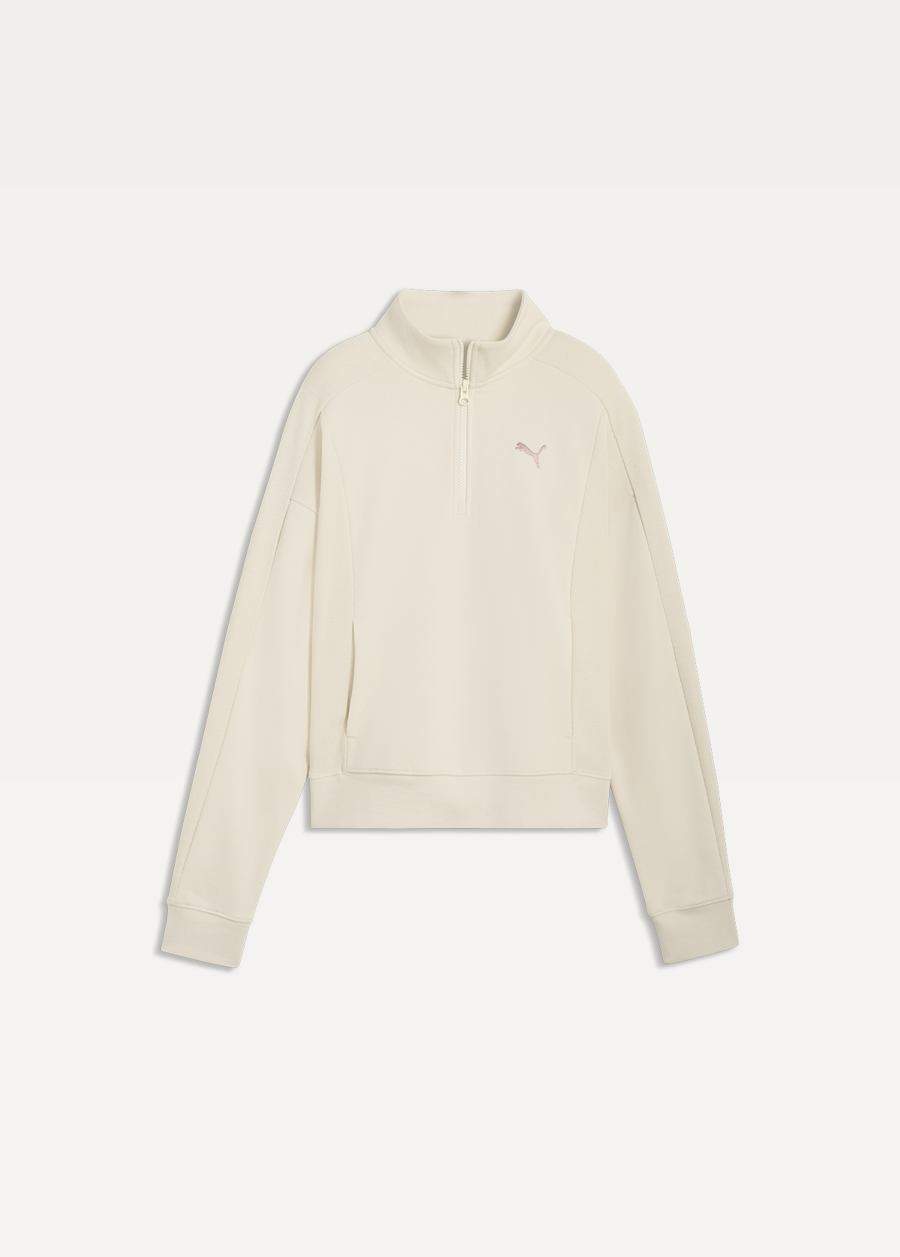 Худі жіноче PUMA CLASS Relaxed Half-Zip Alpine Snow