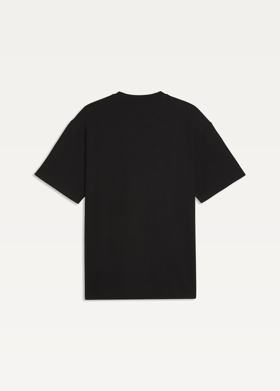 Футболка чоловіча PUMA ESS ELEVATED Relaxed Tee чорного кольору