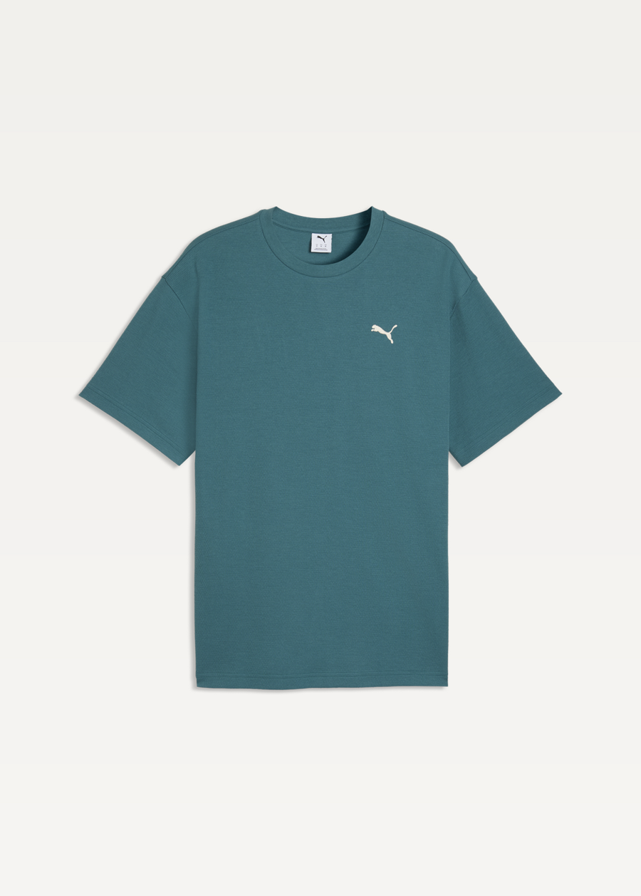 Футболка чоловіча PUMA ESS ELEVATED Relaxed Tee Emerald Ice
