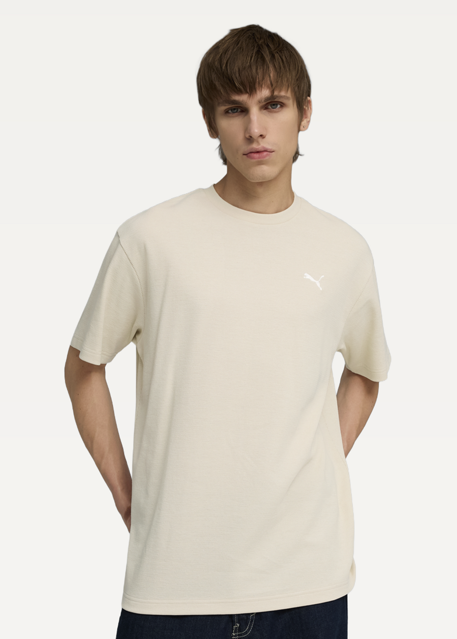 Футболка чоловіча PUMA ESS ELEVATED Relaxed Tee Alpine Snow