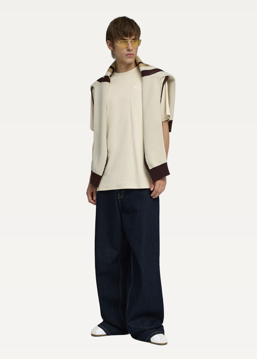 Футболка чоловіча PUMA ESS ELEVATED Relaxed Tee Alpine Snow