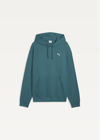 Худі чоловіче PUMA ESS ELEVATED Relaxed Hoodie Emerald Ice