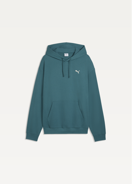 Худі чоловіче PUMA ESS ELEVATED Relaxed Hoodie Emerald Ice