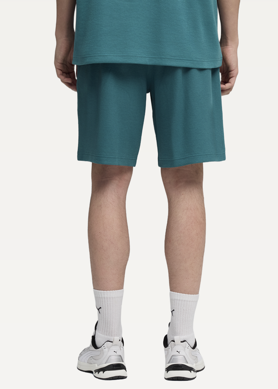 Спортивні шорти чоловічі PUMA ESS ELEVATED Relaxed Shorts Emerald Ice
