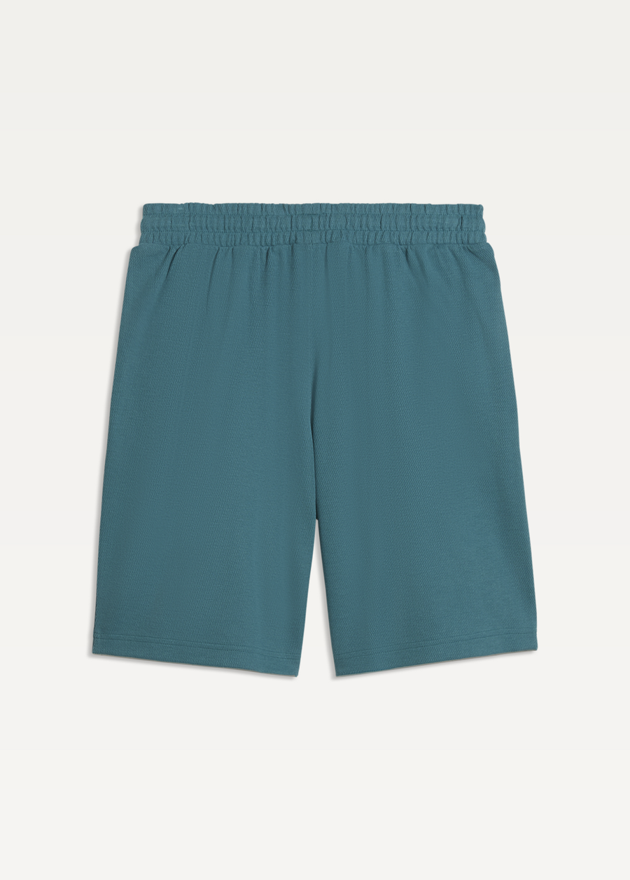 Спортивні шорти чоловічі PUMA ESS ELEVATED Relaxed Shorts Emerald Ice