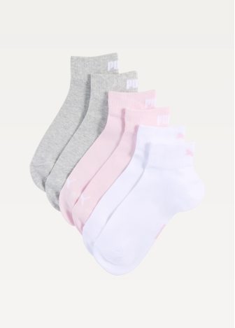 Шкарпетки PUMA UNISEX LIFESTYLE QUARTE Basic Pink