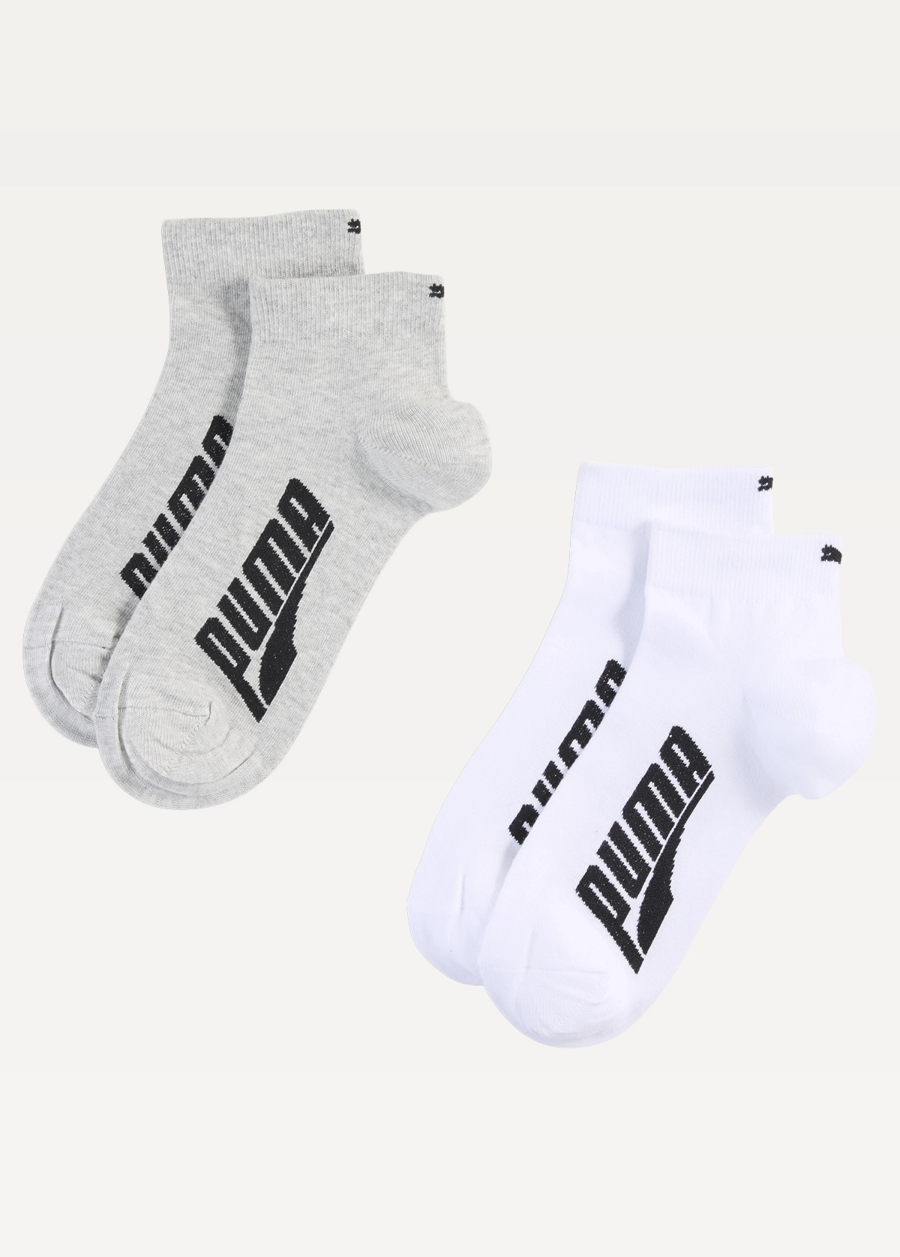 Шкарпетки (2 пари) Unisex PUMA UNISEX BWT LIFESTYLE QU White / Grey / Black