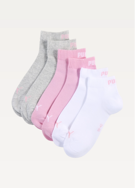 Шкарпетки Unisex PUMA UNISEX QUARTER PLAIN Prism Pink