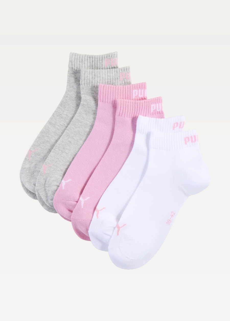Шкарпетки Unisex PUMA UNISEX QUARTER PLAIN Prism Pink
