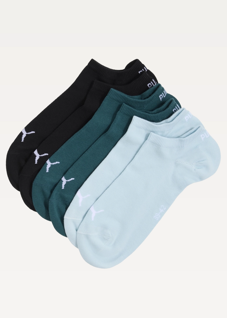 Шкарпетки PUMA UNISEX SNEAKER PLAIN (3 пари) Unisex 3P Emerald Ice / Fresh Water