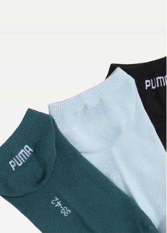 Шкарпетки PUMA UNISEX SNEAKER PLAIN (3 пари) Unisex 3P Emerald Ice / Fresh Water