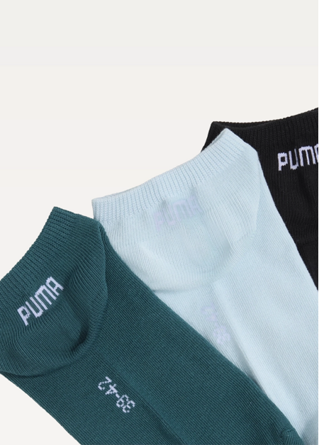 Шкарпетки PUMA UNISEX SNEAKER PLAIN (3 пари) Unisex 3P Emerald Ice / Fresh Water