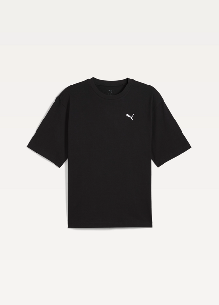 Футболка чоловіча PUMA WARDROBE ESS Boxy Tee черного цвета